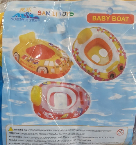 Bote Inflable Bebe San Li Toys