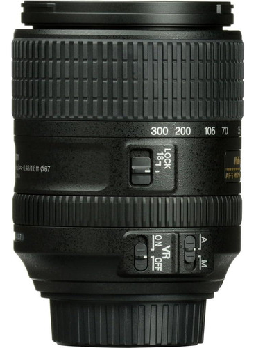 Lente Nikon Af-s Dx Nikkor 18-300mm F/3.5-6.3g Ed Vr + Kit