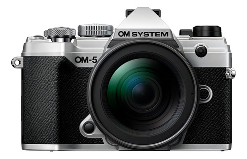 Sistema de câmera Om 5 Silver Micro Four Thirds. Cor Prata