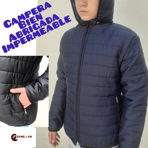 Campera Bien Abrigada Impermeable Talle 14, 16 Y 18 Niñas/os