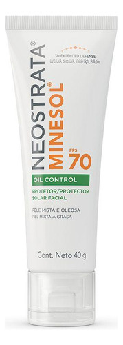 Kit Neostrata Minesol Oil Control + Corpo Fps70 120ml