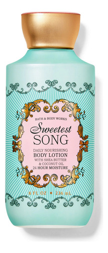 Bath And Body Works Body Lotion Shea Butter And Coconut Oil Fragancia Sweetest Song