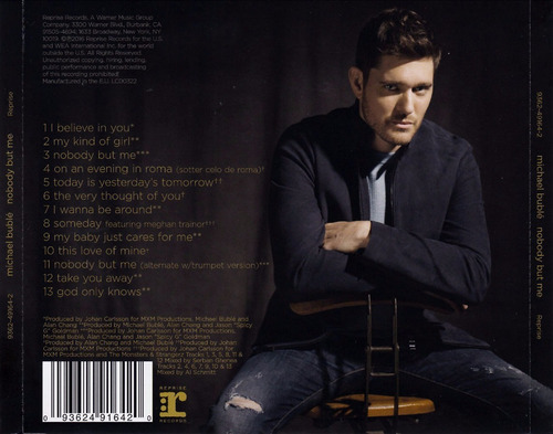 Cd Michael Buble / Nobody But Me (2016)