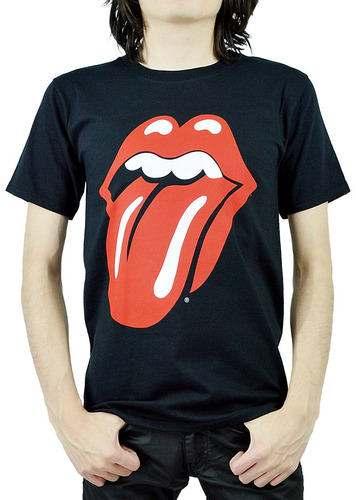 Playera The Rolling Stones Tongue Bravado Rst1004 Original