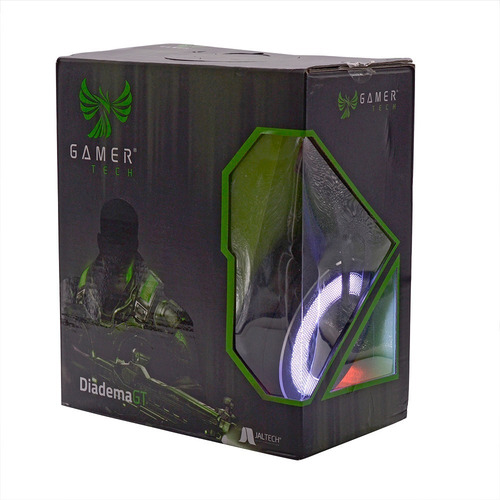 Imagen 8 de 8 de Diadema Gamer Tech Para Ps4 Y Pc Gt60d Plateado