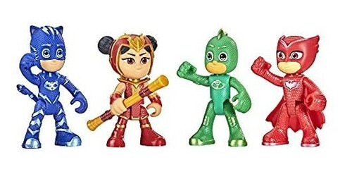 Muñeco Figura Acción Pj Masks Heroes And An Yu Figure Set Ju