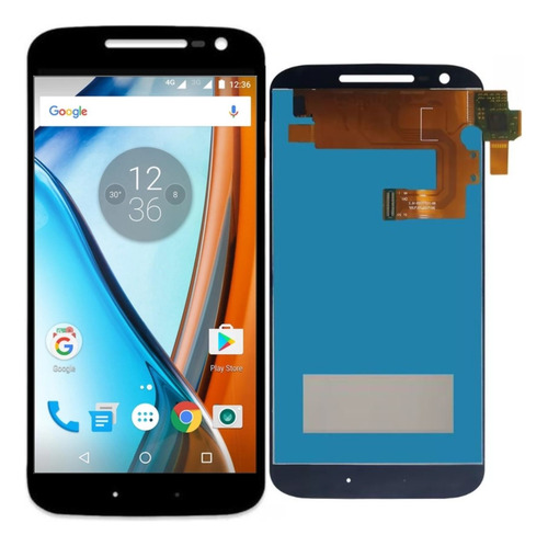 Tela Display Frontal Compatível Moto G4 Xt1620 Xt1624