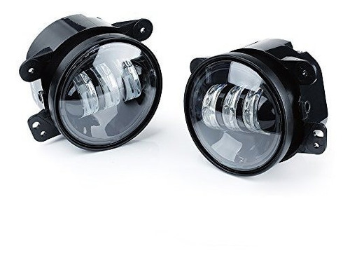 Xprite 4  Pulgadas Led Faros De Niebla | Cree Led Blanco De 