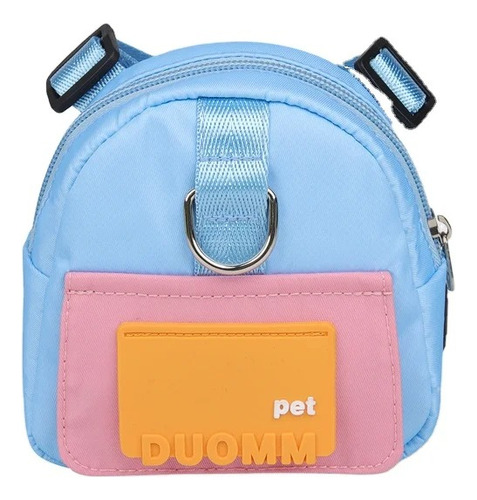 Arnés Pechera Con Morral Para Perro Pequeño Y Mediano.