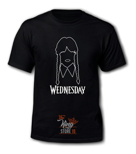 Polera, Wednesday, Merlina, Los Locos Addams, Serie, Xxxxl