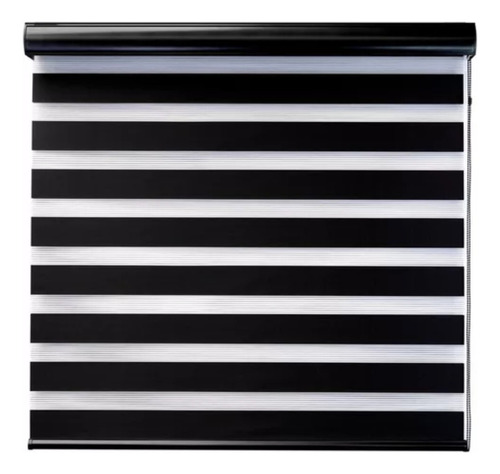 Persiana Doble Capa Zebra 100x200 Cm Enrollable
