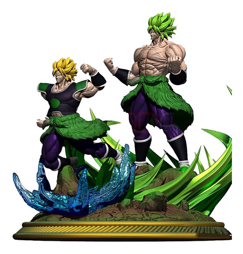 Archivo Stl Broly Diorama Dragon Ball Z Para Impresoras 3d