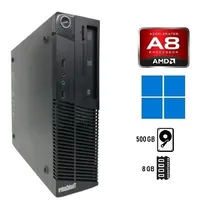 Comprar Cpu Lenovo M79 Sff Amd A8 8 Gb Ram 500 Gb Disco Duro