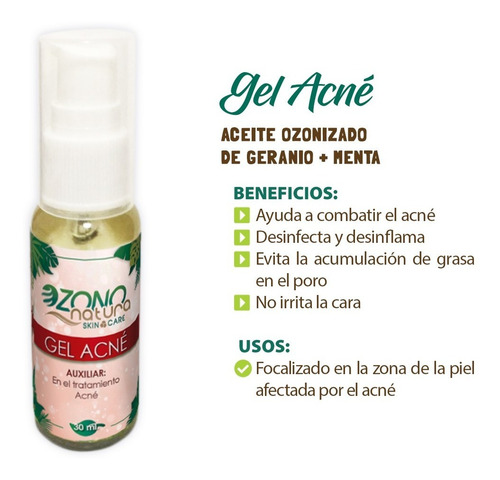 Imagen 4 de 5 de Paquete Kit Jabón Con Ozono Y Aceite De Menta Ozonizado Acné