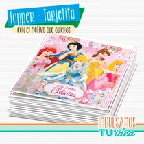 Comprar Princesas Disney - Topper Princesas Disney Para Imprimir