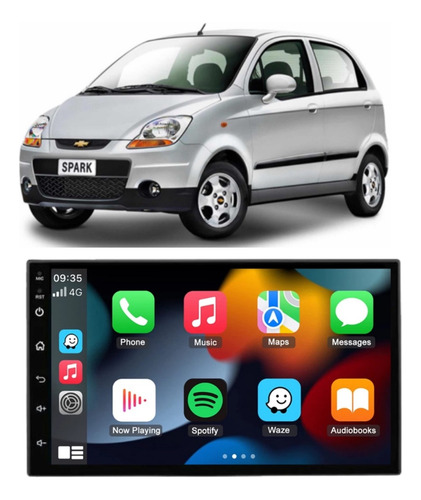 Radio Multimedia Android Instalada Spark Wifi Gps Cam Rev