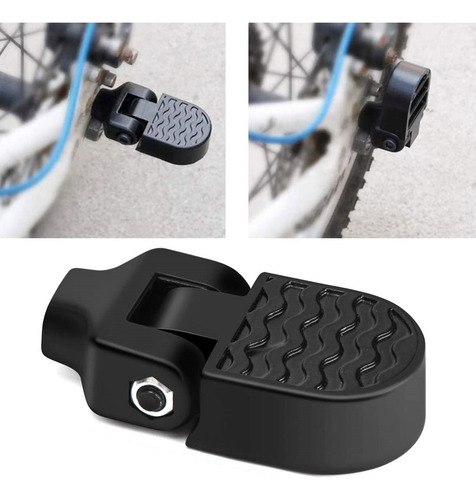 Pedales Traseros De Bicicleta Plegables Y Antideslizantes Pa