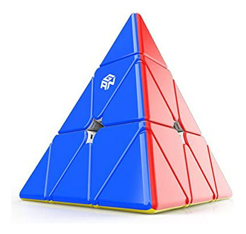 Gan Pyraminx - Cubo De Velocidad De 36 Imanes, Sin Adhesivo,