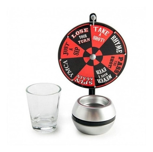 Imagen 1 de 4 de Ruleta Juego Previa Shot Adultos Para Tomar Vodka Tekila