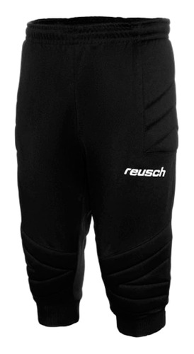 Pantalon Reusch Arquero Prince Park 3/4 Futbol Negro