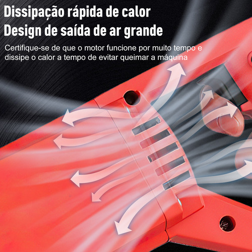 Kit Vibrador de Concreto 1600w com Mangote 1.6m Portátil Nagano 102056354