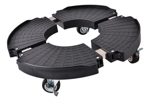 Soporte Para Plantas Con Ruedas Caddy Para Plantas Negro