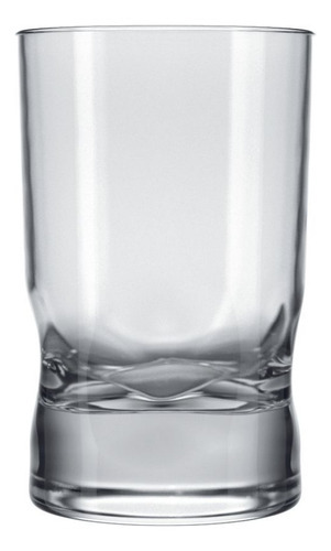 Vaso de zumo Amassadinho 240 ml, kit de 12 unidades, color transparente