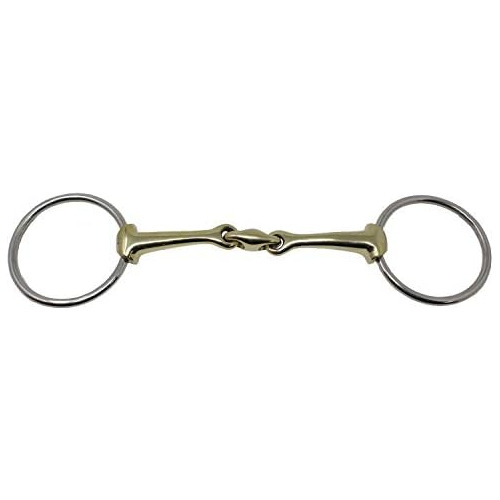 Professional Equine Loose Ring Snaffle Pinchless Lozeng...