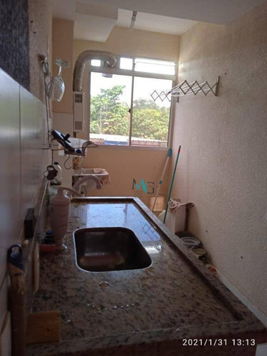 Imagem 19 de 20 de Apartamento Com 2 Dormitórios Para Alugar, 43 M² Por R$ 950,00/mês - Campo Grande - Rio De Janeiro/rj - Ap0320