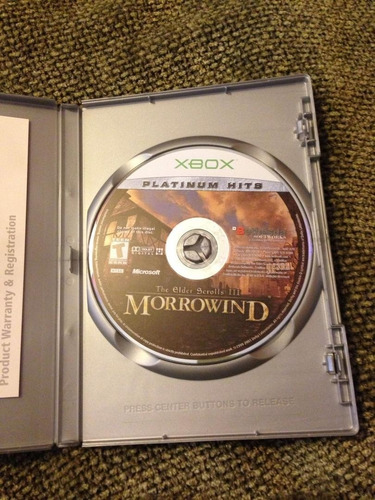 The Elder Scrolls Iii Morrowind Para Xbox