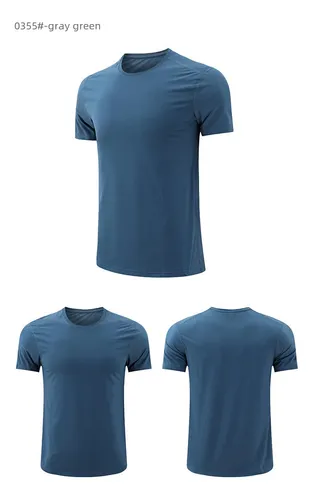 Camiseta Deportiva Transpirable De Secado Rápido Para Hombre