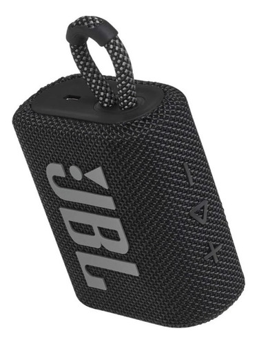 Parlante Bluetooth Go3 Con Fm Y Entrada Usb Microsd Negro