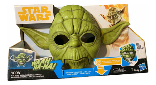 Máscara Electrónica Yoda Star Wars Hasbro
