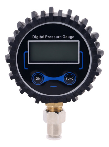 Manómetro Digital /bar/kpa/kg/cm2 Con Conector Recto Fi