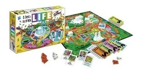 Imagen 5 de 7 de Juego De La Vida Life Los Simpsons Toyco Original