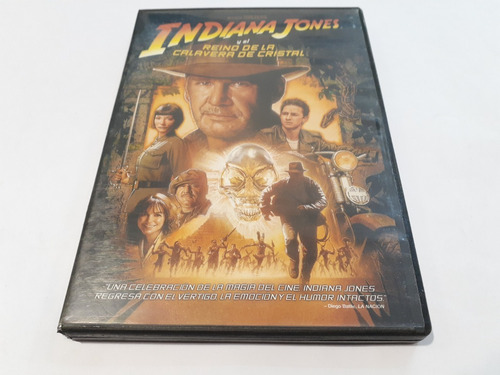 Indiana Jones Y El Reino De La Calavera De Cristal - Dvd Nm