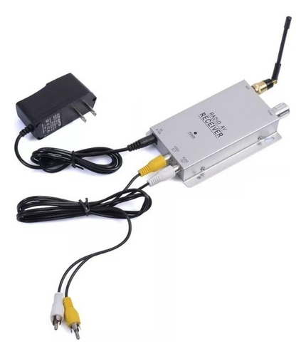 Receptor Radio Av 2.4g Inalambrica Para 4 Mini Camaras Espia