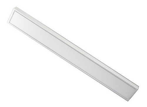 Plafon De Sobrepor Retangular Compact Linear 36w Save Energy Cor 4000k Branco Neutro 110v/220v