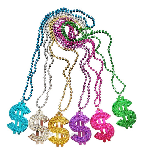 30 Collares Dolar Para Fiestas Y Eventos Fiesta Tematica