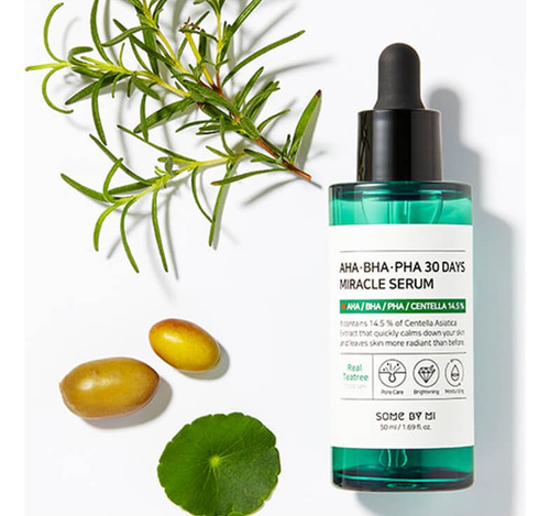 Serum Some By Mi Aha Bha Pha 30 Days Miracle Anti Acne 50ml Cosmética Coreana