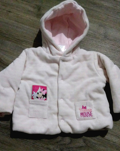 Campera De Bebe Marca Disney Baby, Para 3 Meses, Con Capucha