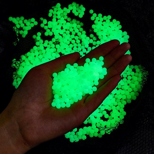 Pack 1000 Perlas Gel Biogel Hidrogel Adorno Centro De Mesa Fluorescente Neón