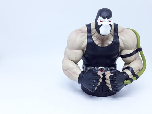 Imagem 2 de 10 de Dc Busto Edição 22 Bane Universo Batman Em Resina Metálica
