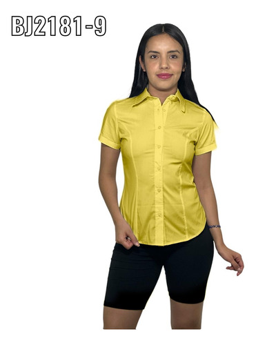 Blusa Dama Camisa Oficina Formal Uniforme Algodon Mayoreo