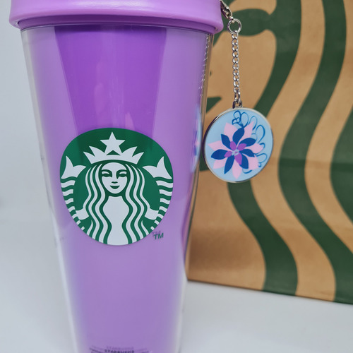Vaso Starbucks Spring 2024 Lila Acrílico
