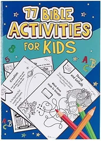 Libro 77 Bible Activities For Kids-inglés&..