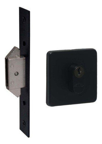 Fechadura Bico Duplo Arouca 1006/098 Inox Preto