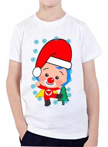 Playera Payaso Plim Plim Navidad