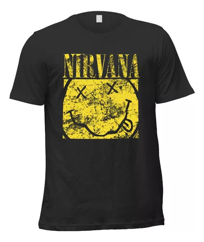 Remera Toxic Rock Nirvana Logo Kurt Cobain Rock N65 Infantil