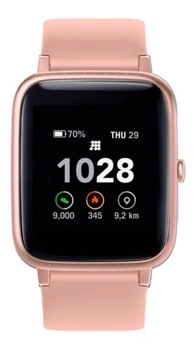 Reloj Smartwatch Para Unisex Cubitt Ct2s3 Ct2s3-55 Rosa